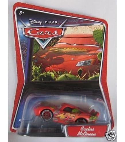 ミニカー Mattel Disney Pixar Cars Cactus McQueen 41ooWOvf+oL._AC_UL495_SR435,